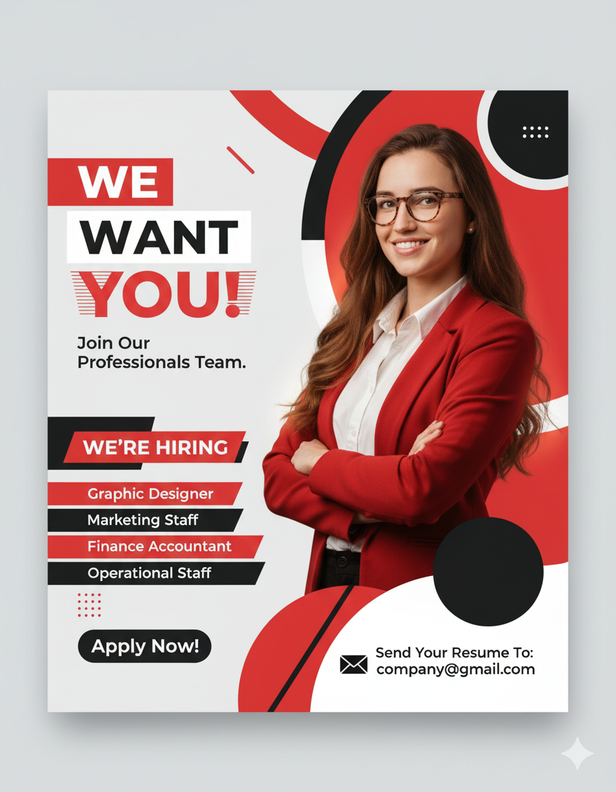 We Want You Collage AI Photo Prompt for Girls