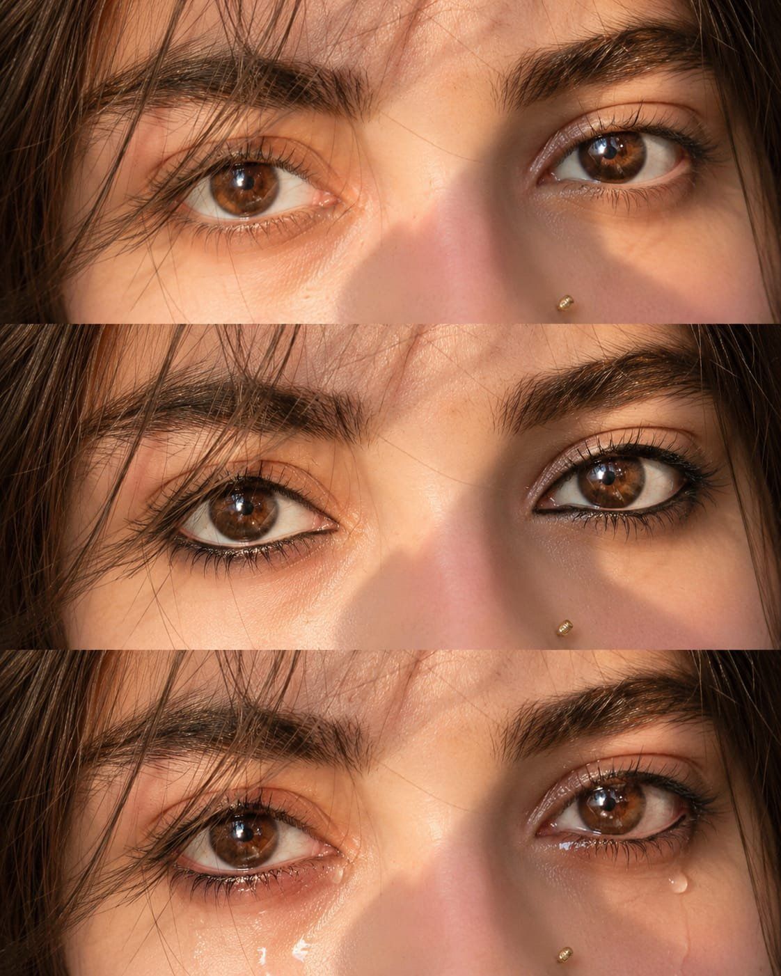 Cinematic Eyes Collage Phot Ishq Mubarak Prompt — AI photo prompt example