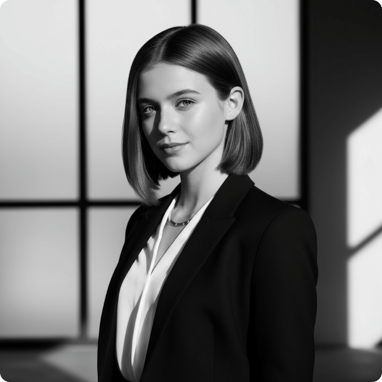 Modern Portrait AI Photo Prompt for Girls