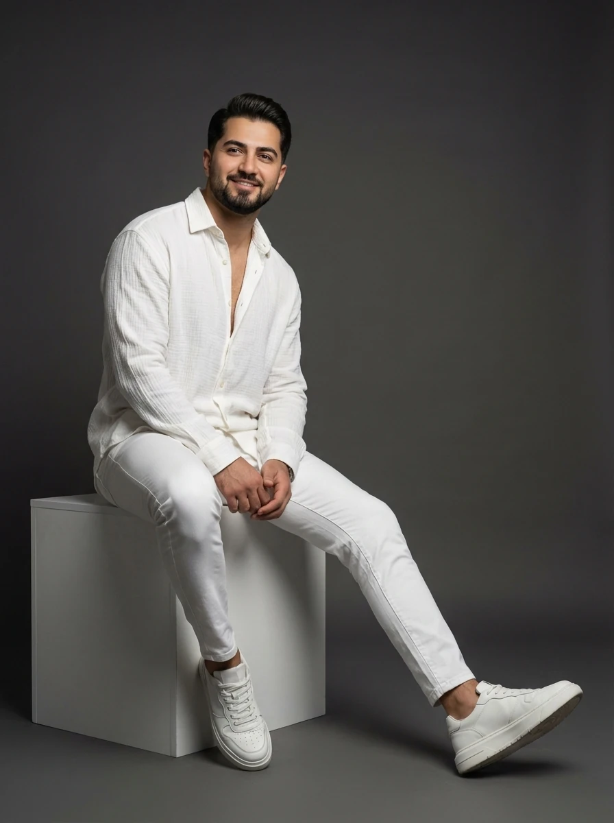 Owning My Space in All White