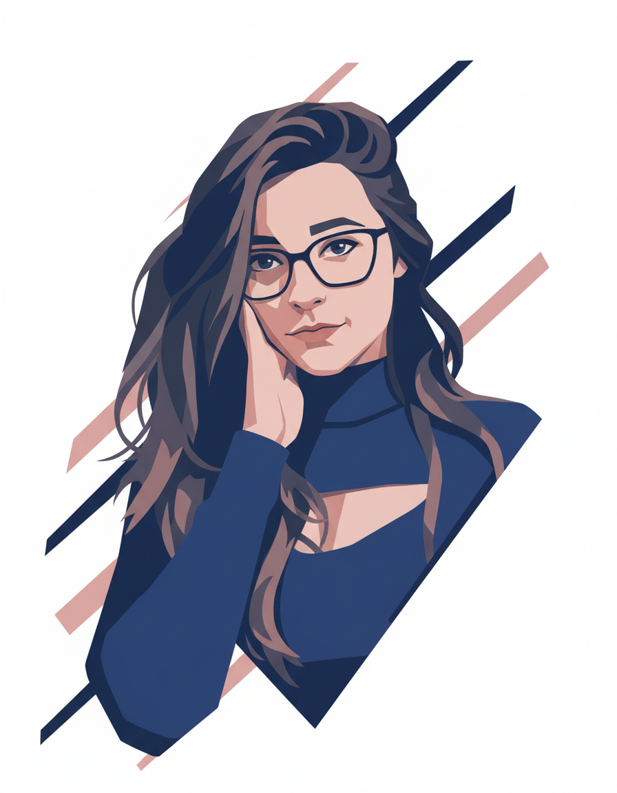 Shapes of Thought Cartoon AI Photo Prompt for Girls