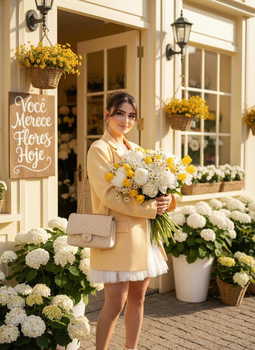 Golden Petal Reverie