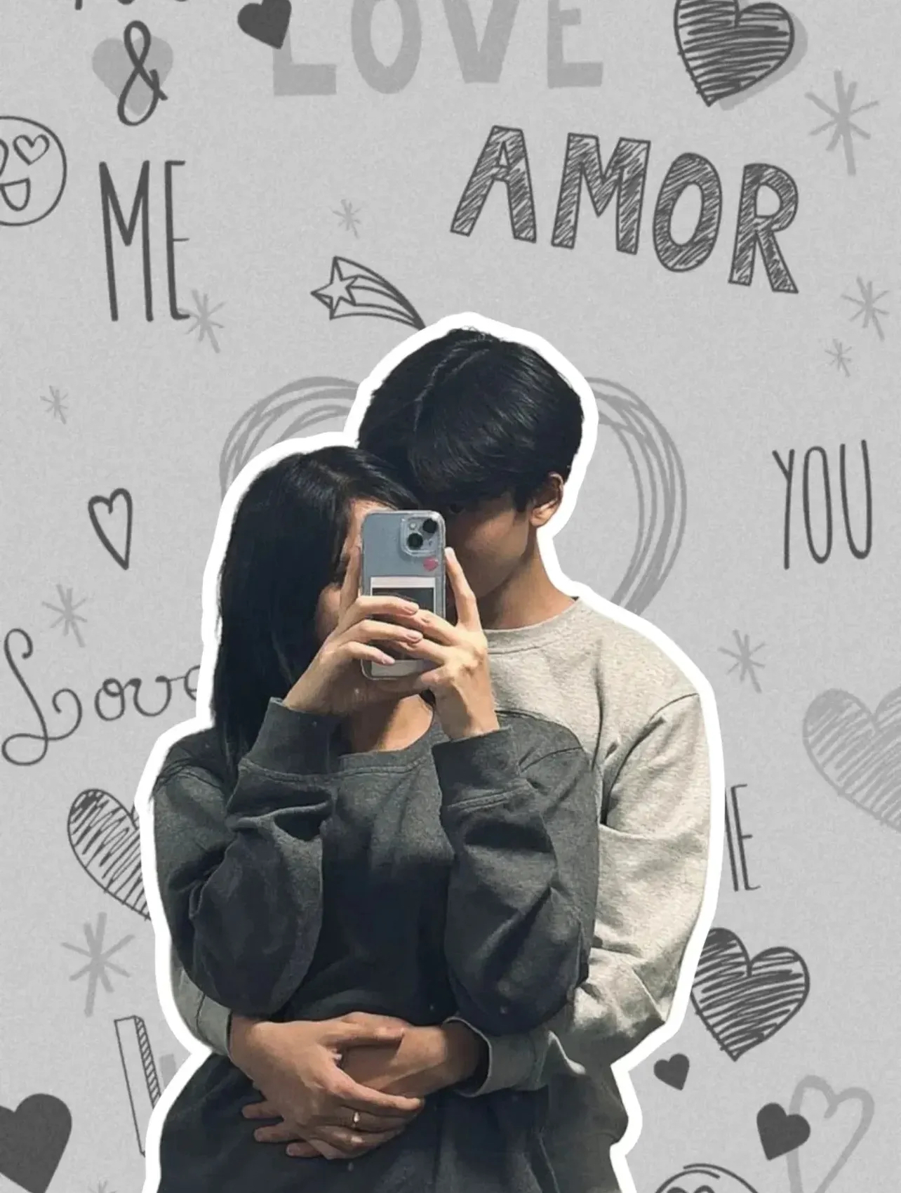 collage ai photo prompt — Romantic Collage AI Photo Prompt for Couple