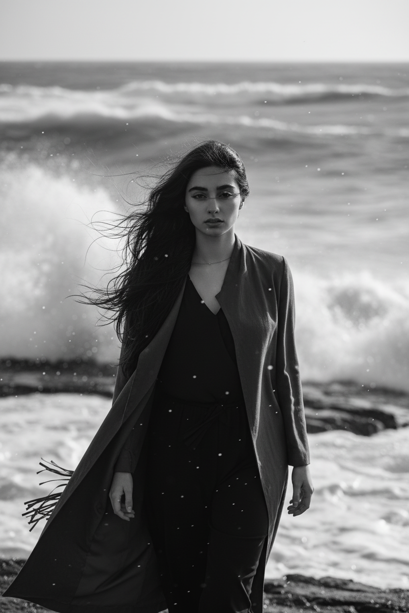 Stormwalk Cinematic AI Photo Prompt for Girls