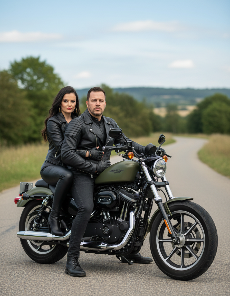 aesthetic ai photo prompt — Roadside Romance Aesthetic AI Photo Prompt for Couple