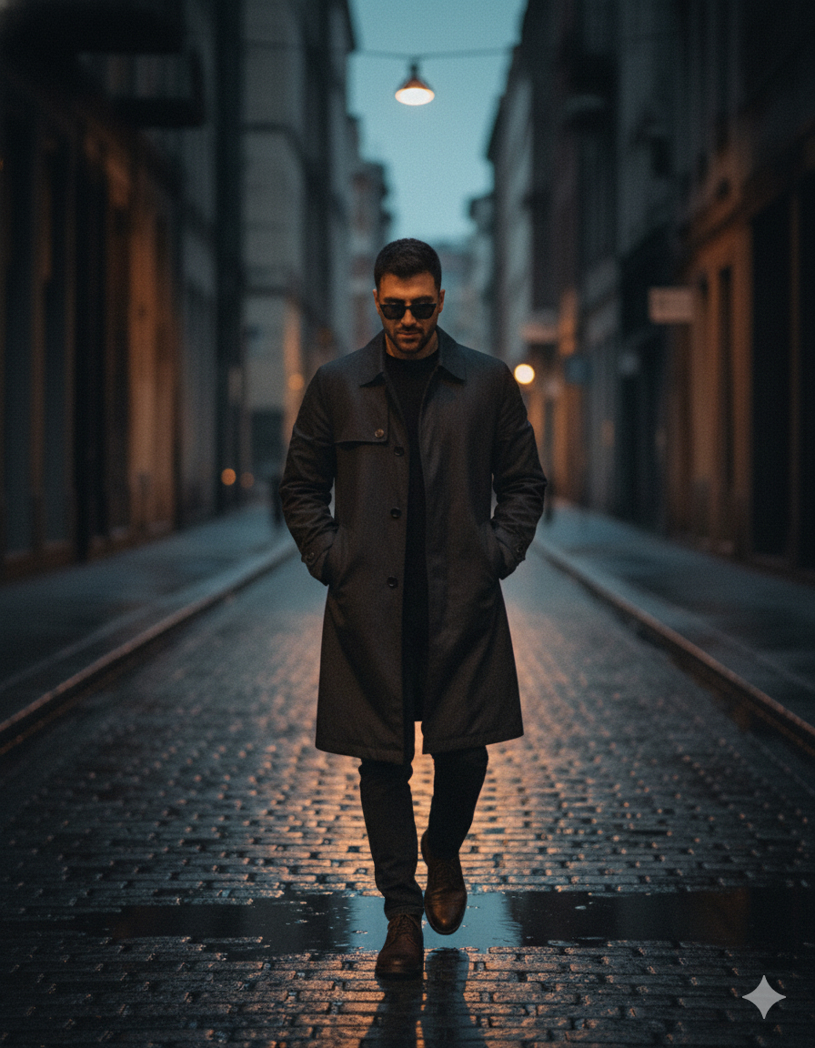Lanternless Street Cinematic AI Photo Prompt for Boys