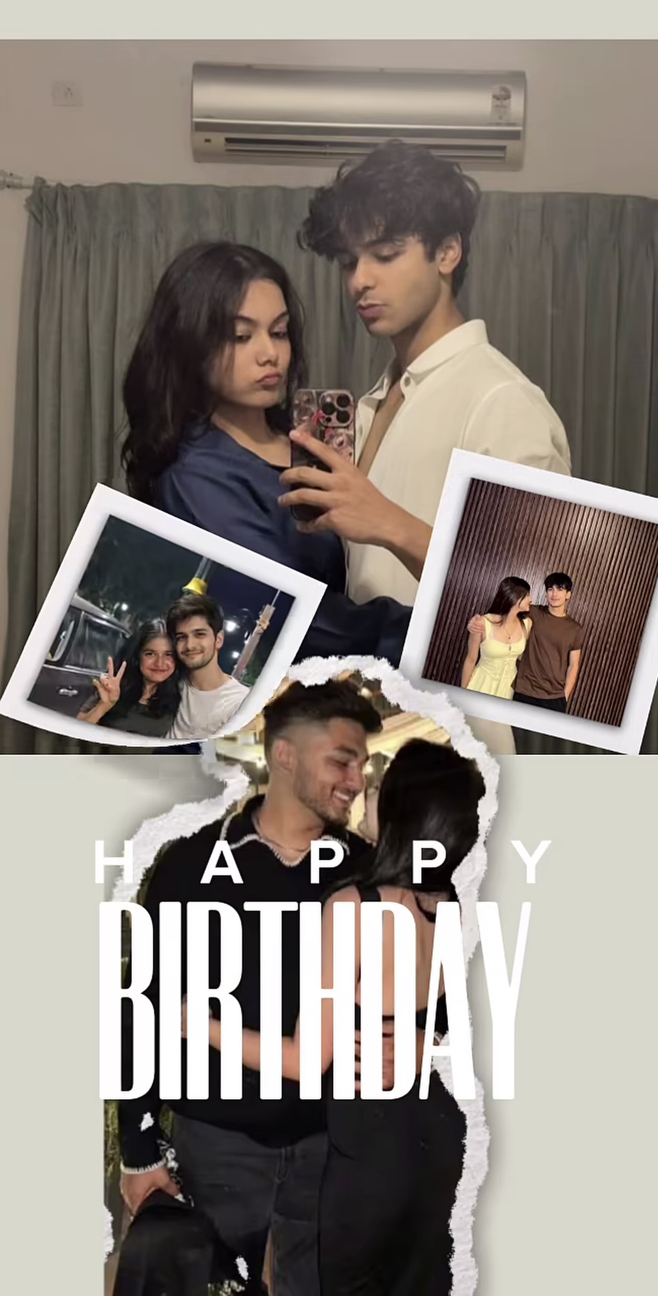Happy Birthday AI Photo Prompt for Couple