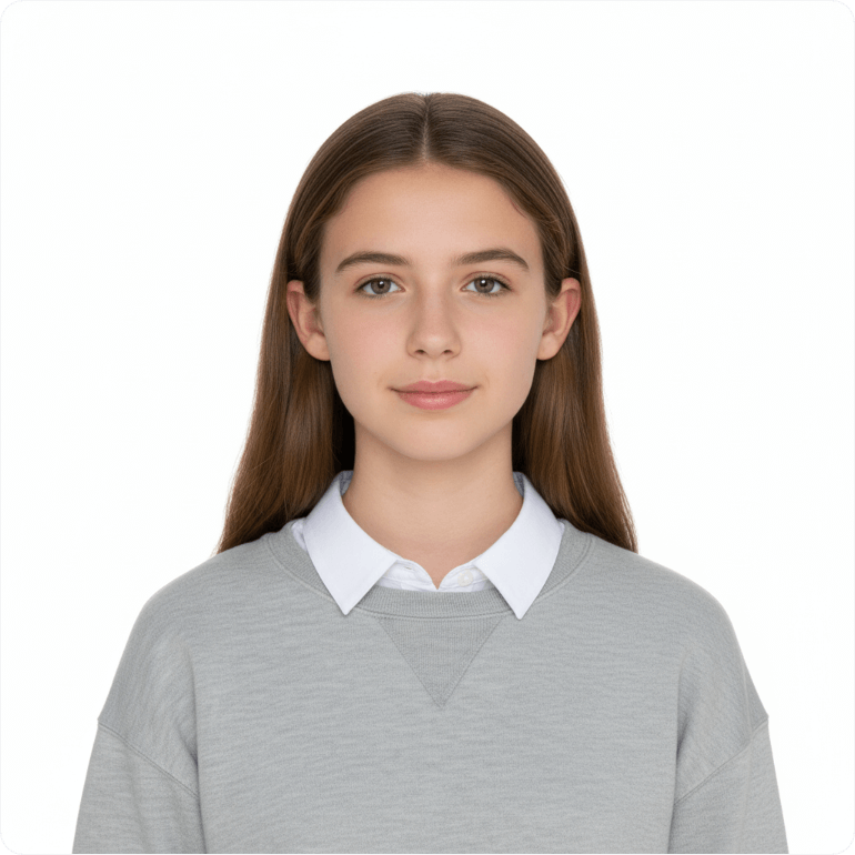 portrait ai photo prompt — Id photo Portrait AI Photo Prompt for Girls