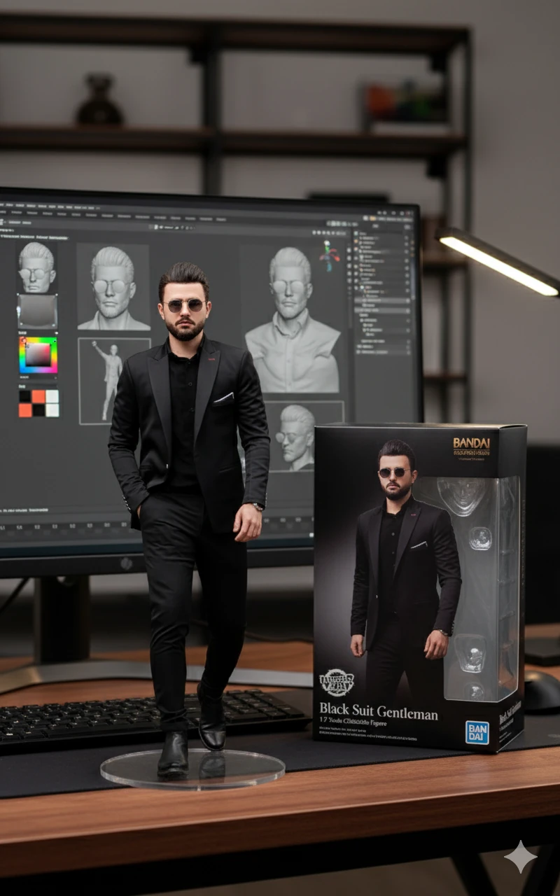 3D Action Figure