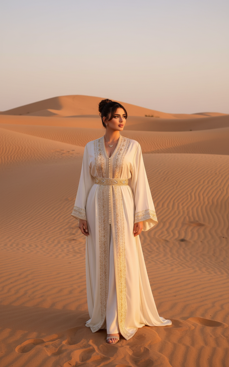 Desert Nomad – Sahara’s Whisper Travel AI Photo Prompt for Girls