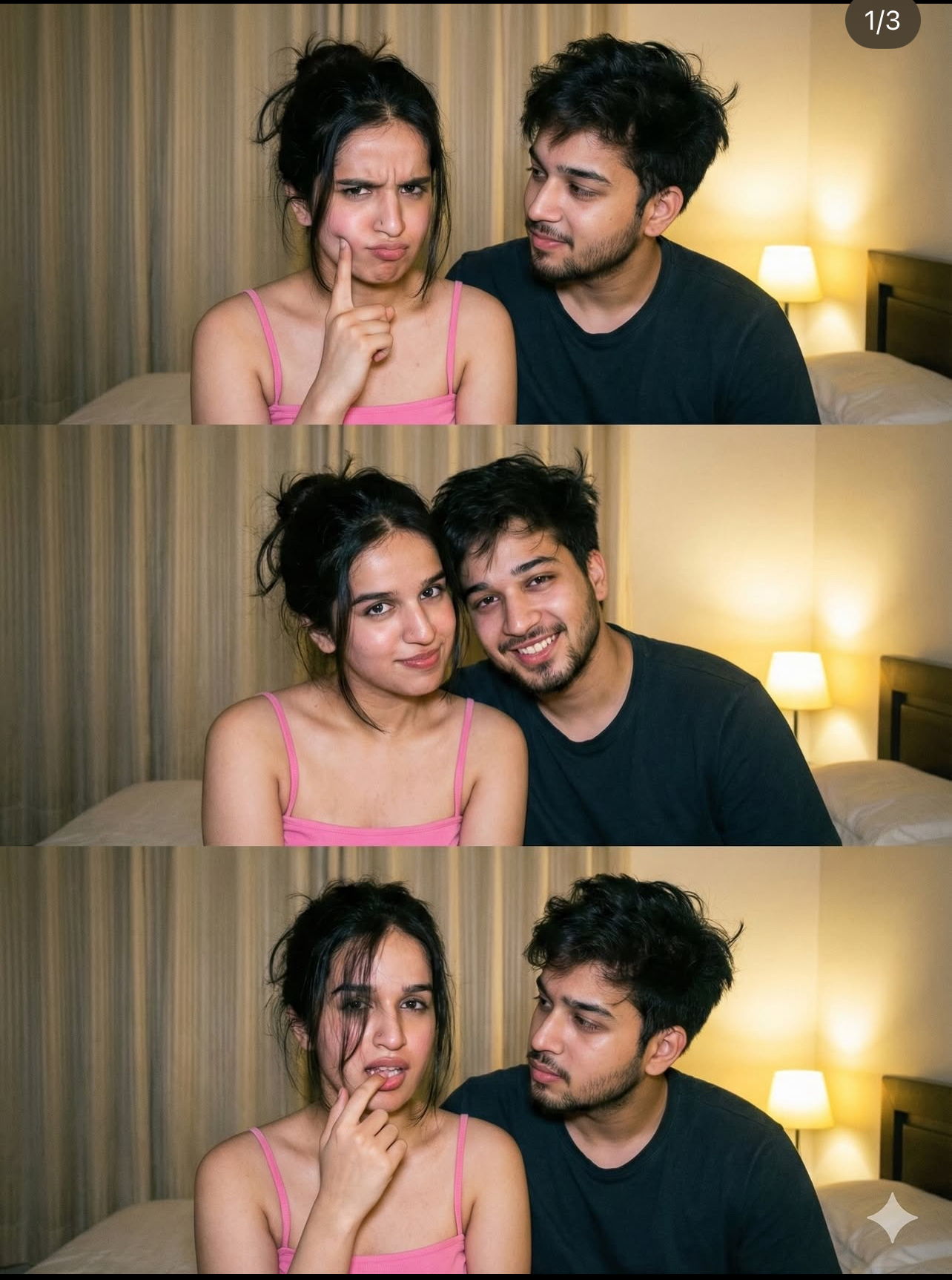 collage ai photo prompt — Romantic image Collage AI Photo Prompt for Couple