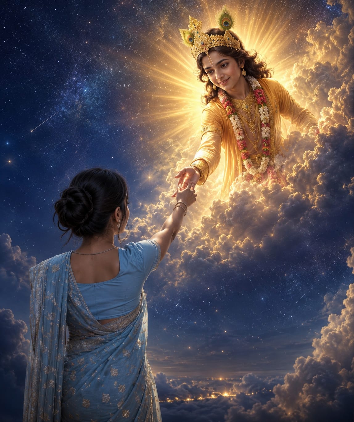 Shree Krishna Prompt — AI photo prompt example