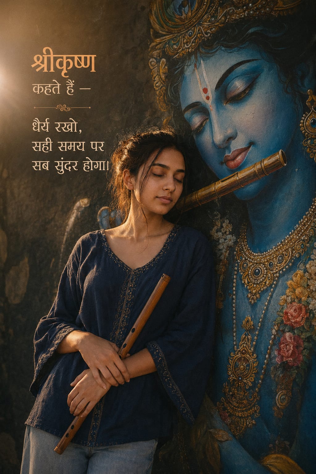 Shree Krishna Photo Editing Prompts — AI photo prompt example