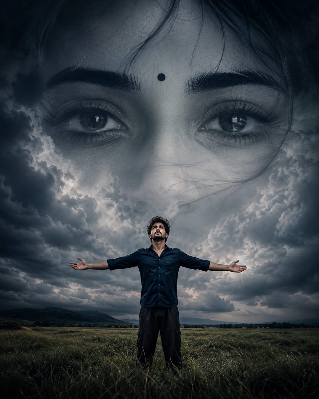 Viral Eye View Prompt Cinematic AI Photo Prompt for Couple