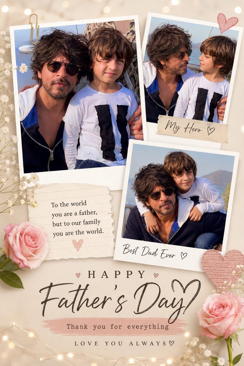 Father Day Photo Editing — AI photo prompt example
