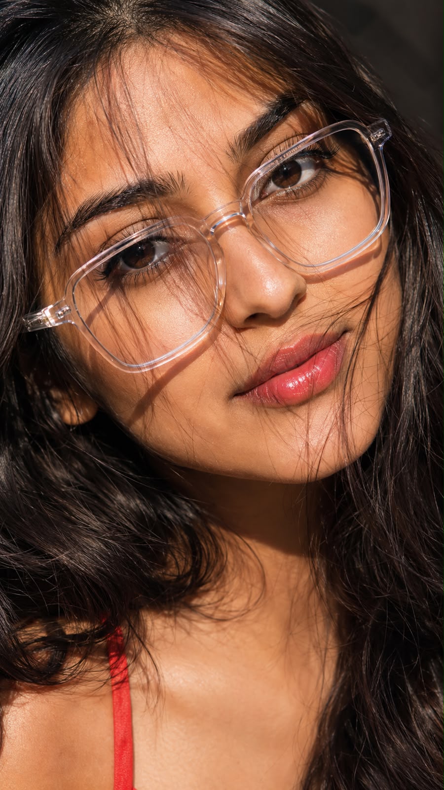 Close Up Beauty Portrait Edit — AI photo prompt example