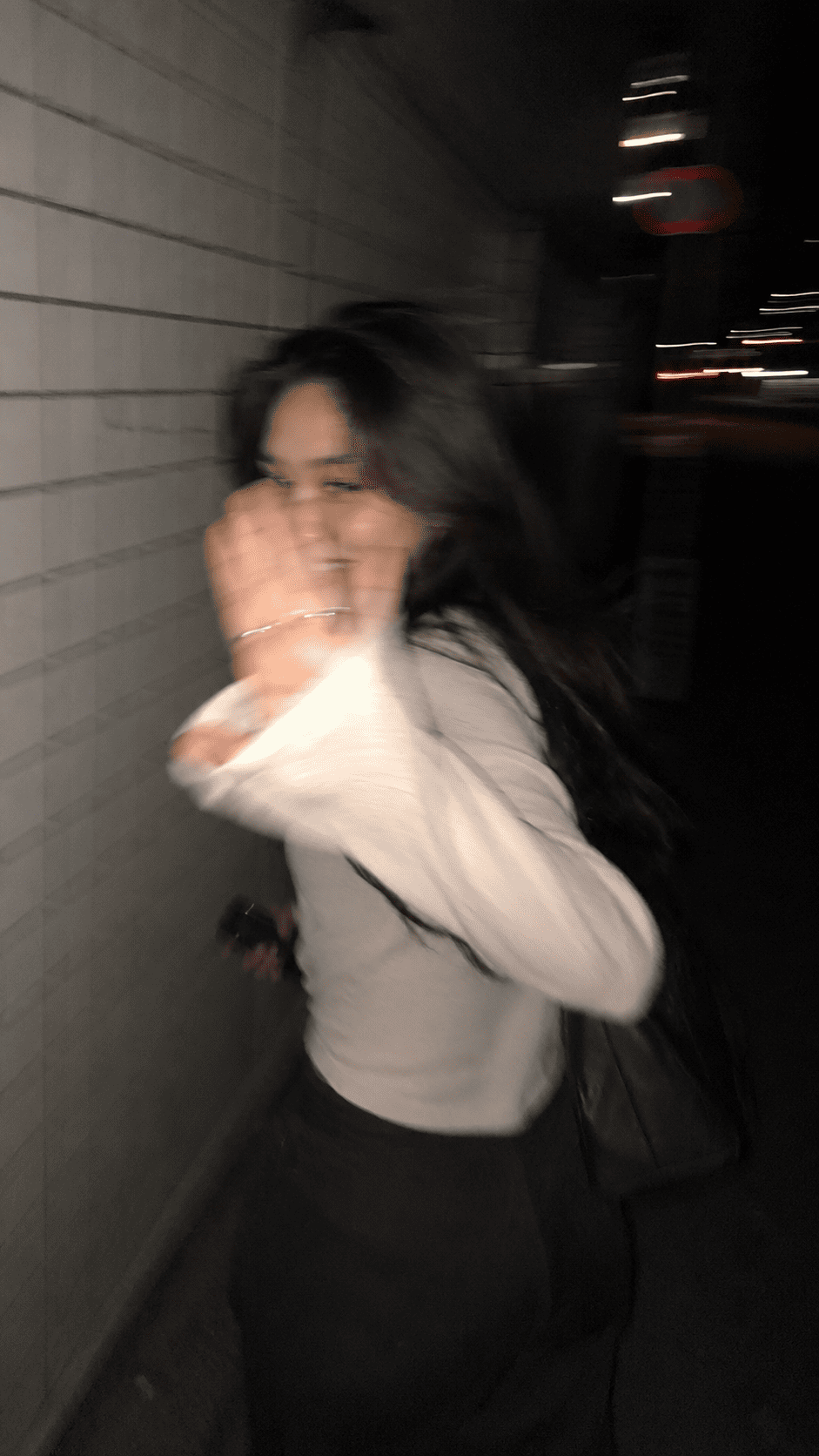 Candid Night Flash AI Photo Prompt