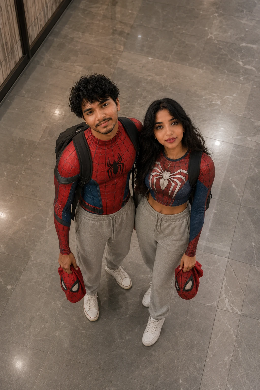 Viral Spider Man Couple Photo AI Prompt