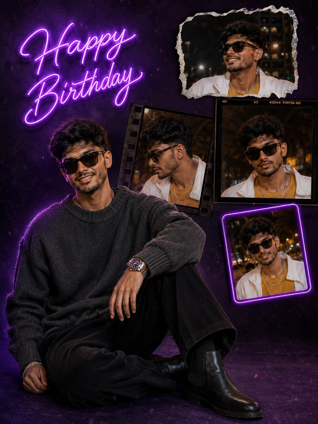 Luxury Birthday Boy AI Photo Prompt — AI photo prompt example