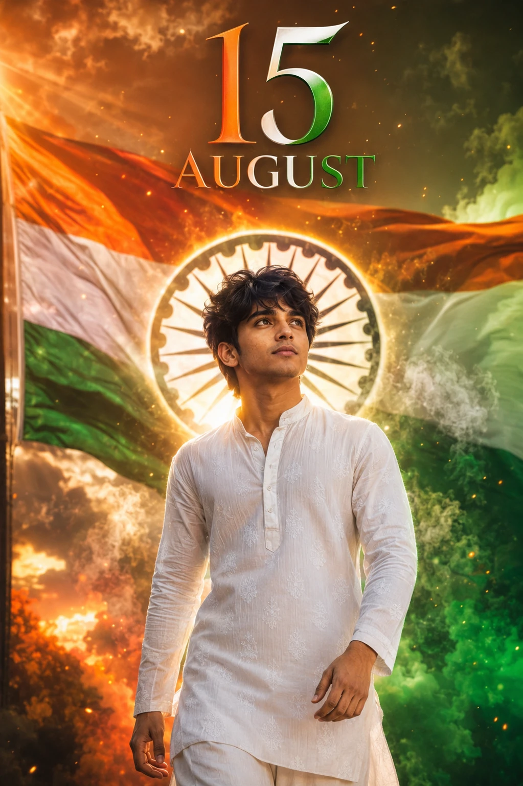 The Ultimate 15 August AI Photo Prompt for a Cinematic Portrait — AI photo prompt example