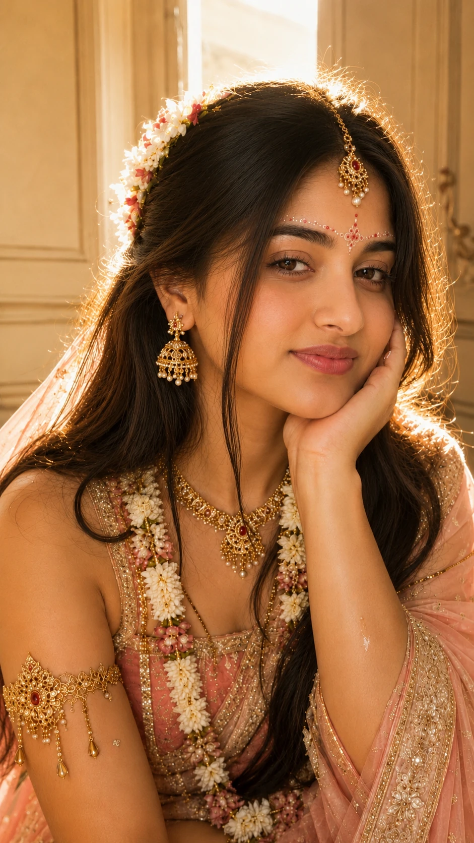 Radha Rani Saree Look Photo Prompt — AI photo prompt example